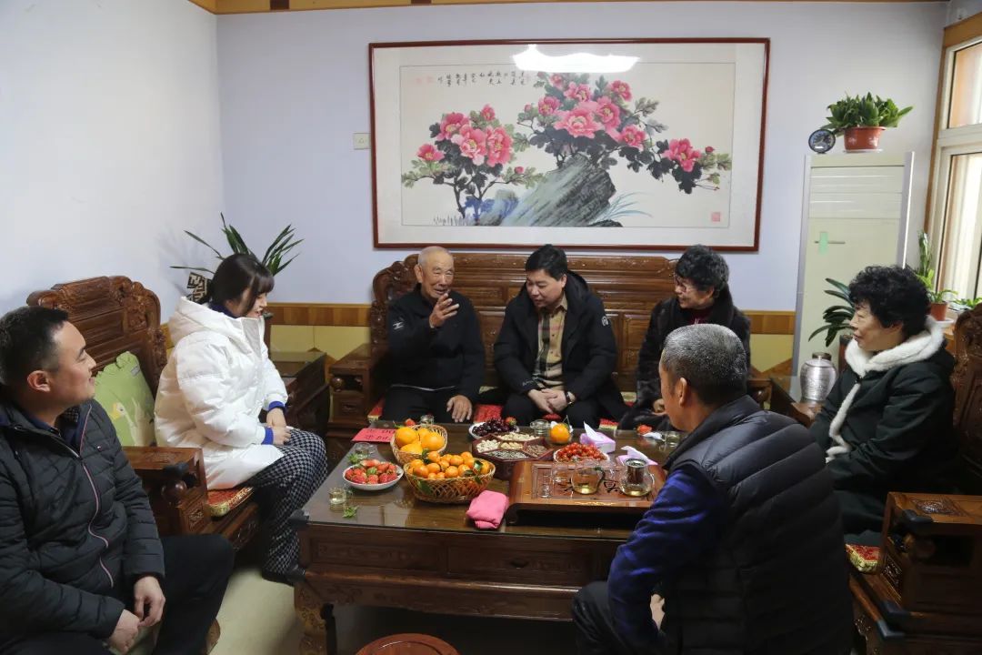 我为群众办实事｜城阳街道后田社区春节走访慰问系列活动