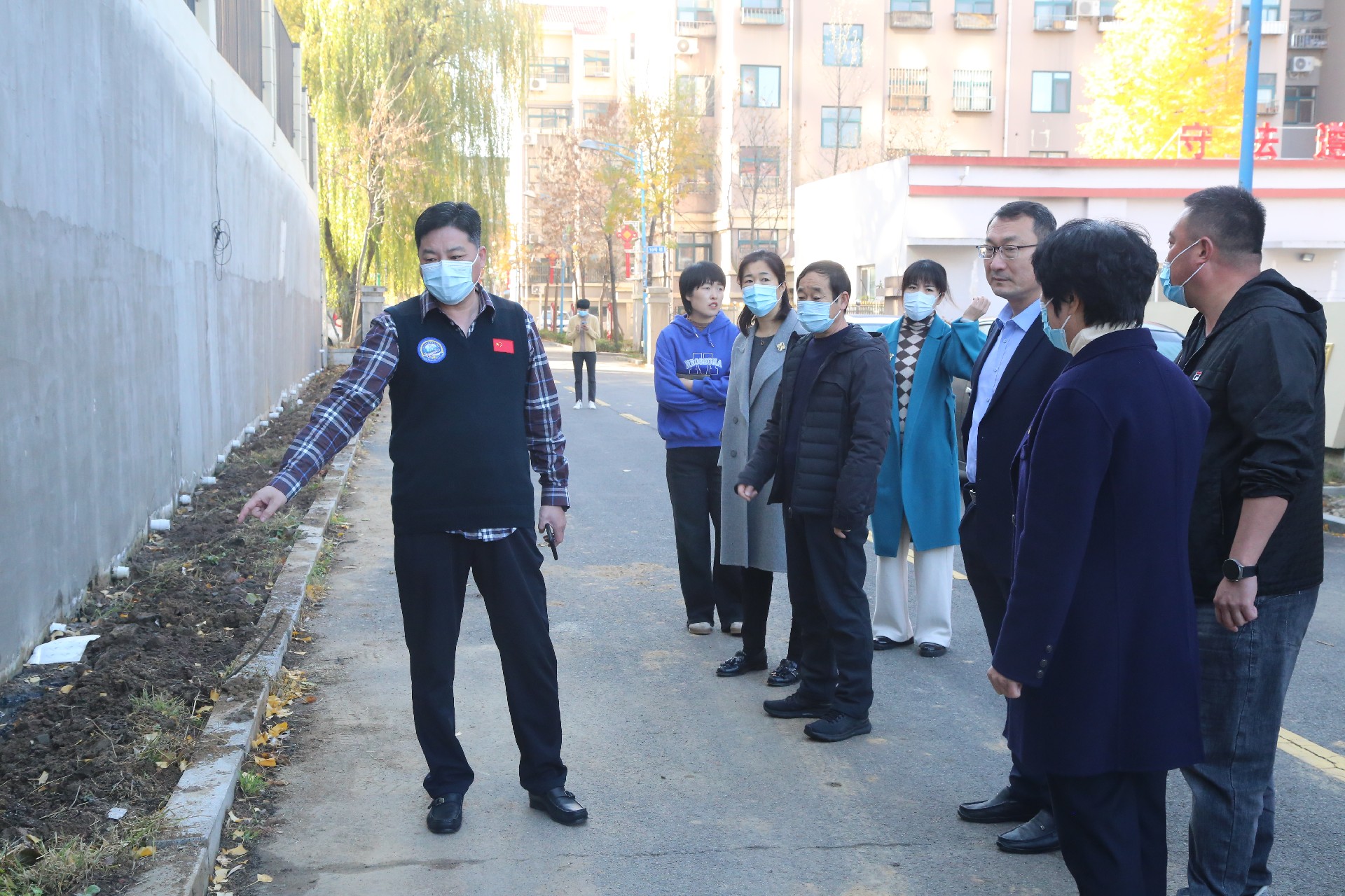 城阳街道后田社区 “现场办公” 知民情 解民忧 聚民心