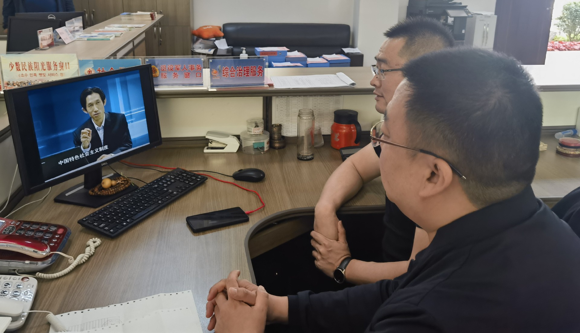 城阳街道后田社区党员“青春班”习近平新时代中国特色社会主义思想主题教育活动