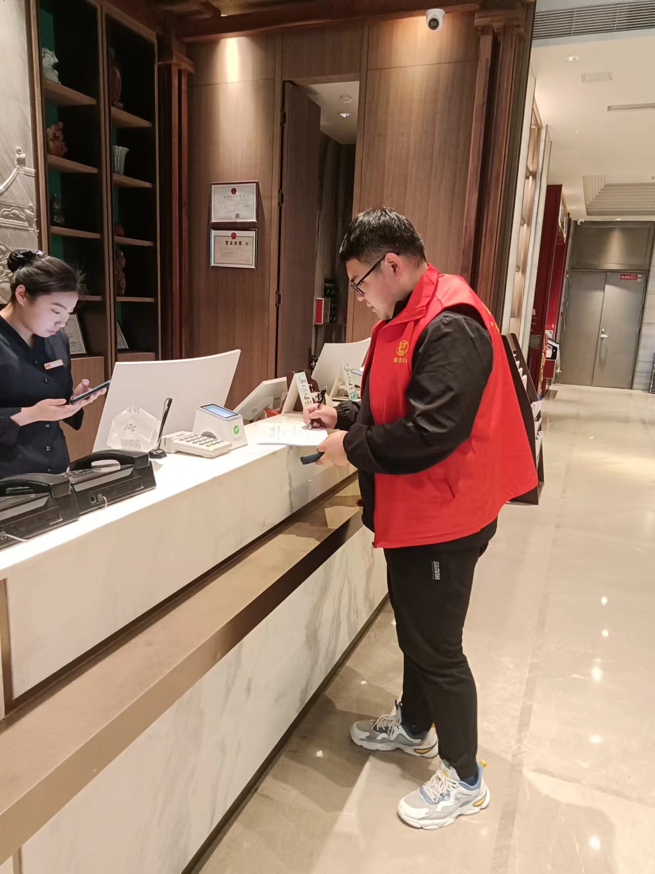 城阳街道后田社区食品安全大检查