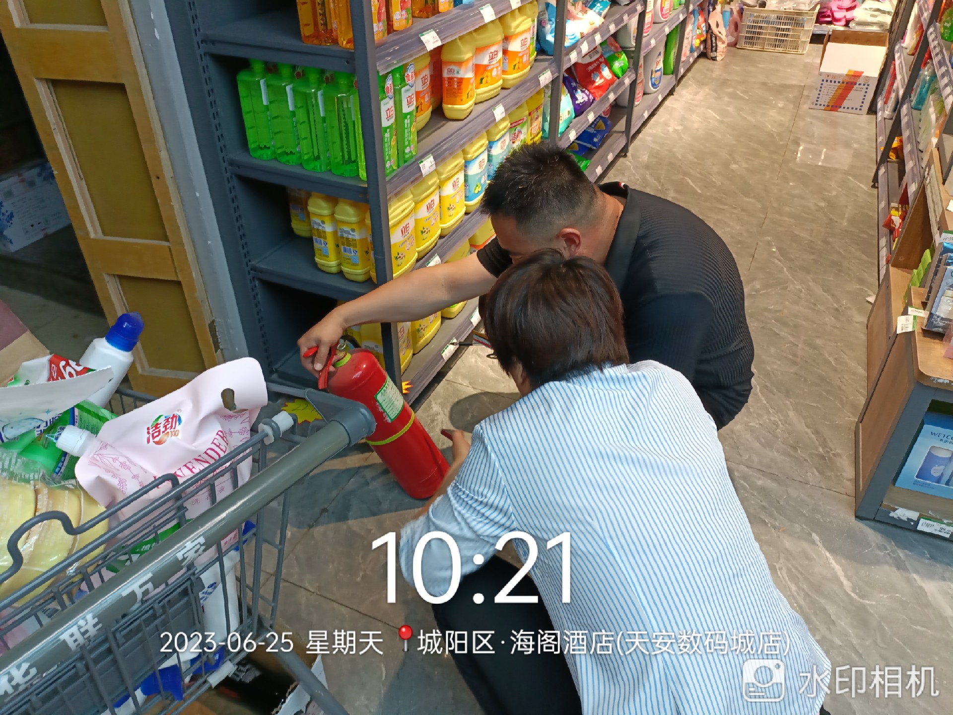 城阳街道后田社区安全生产大检查