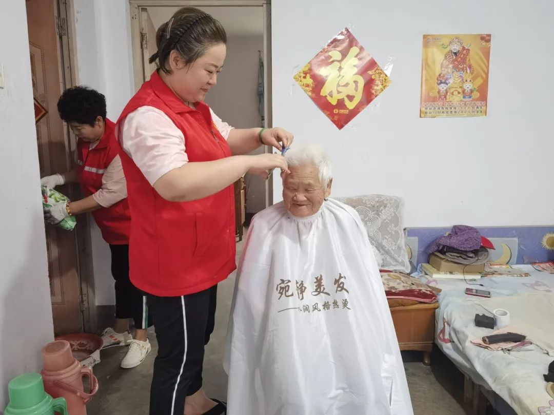志愿五为 爱在城阳 | 城阳街道后田社区入户送温暖志愿服务活动