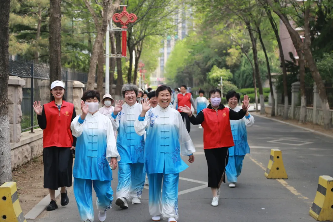 发展体育运动 增强人民体质 | 城阳街道后田社区全民健身健步走主题活动